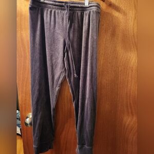 Fuzzy Soft Gray Sweats XL